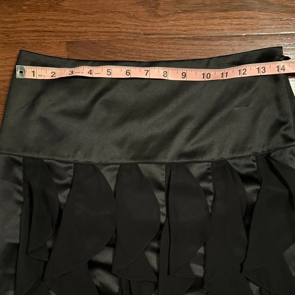 Black Ruffle Skirt - Picture 4 of 5